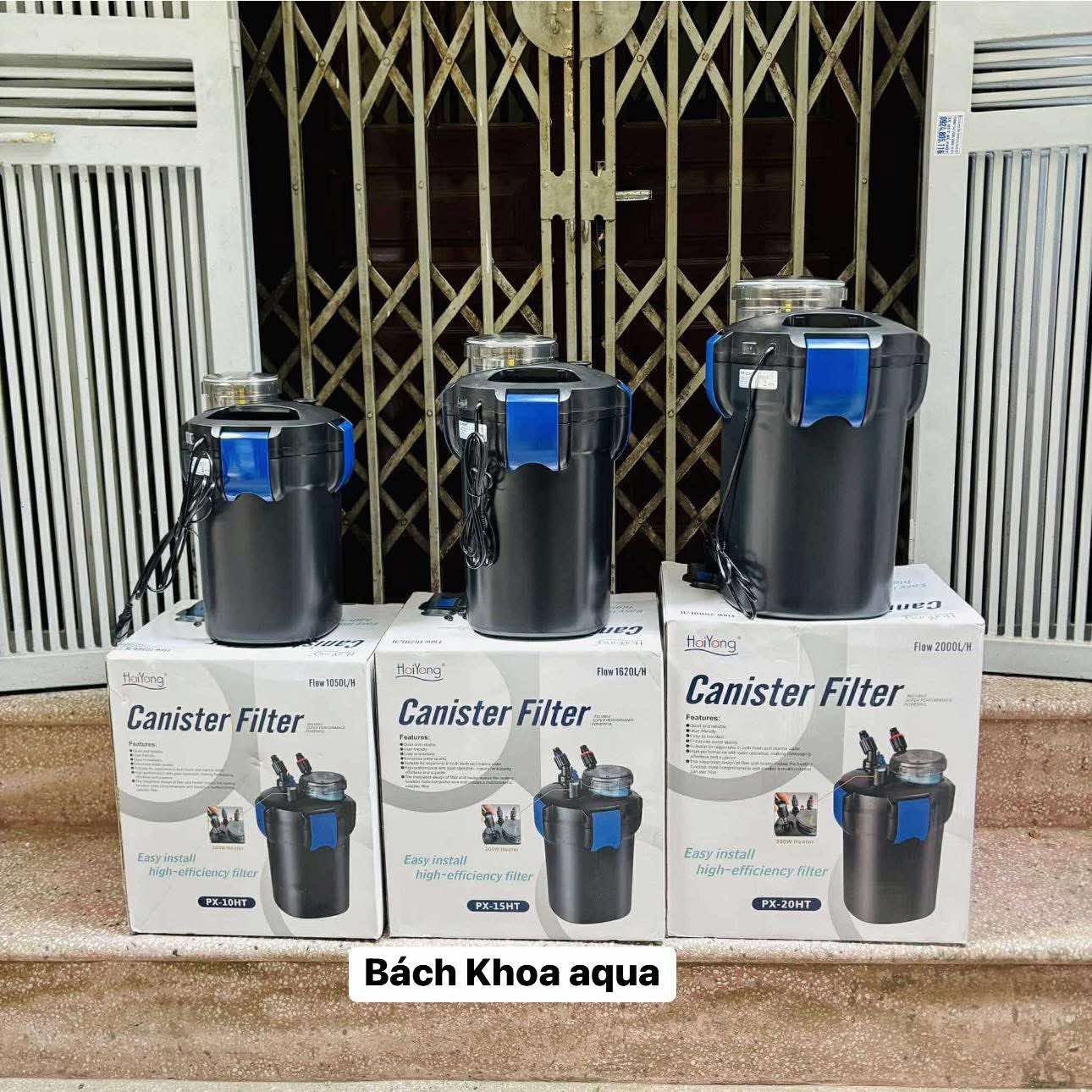 Lọc thùng thông minh Haiyang PX-10 / PX-15 / PX-20 tích hợp lọc phụ và sưởi